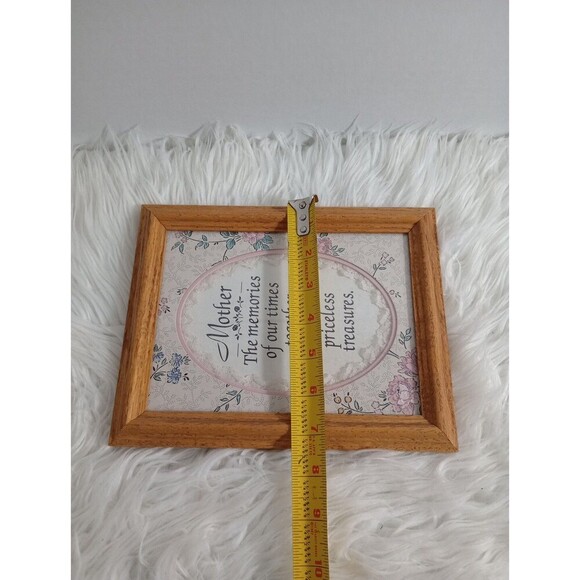 James Lawrence Co Mother Memories Wood Framed Inspirational Love Textual Art Mom - Picture 3 of 5